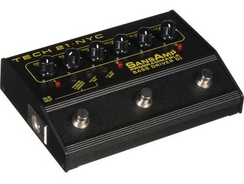 Imagem 4 de 5 de Pedal Tech 21 Sansamp Programmable Bass Driver Pbdr