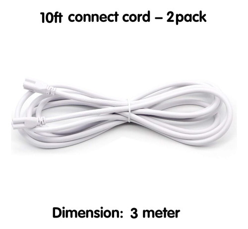 Cables De Extensión T5 T8, Cable Del Conector De 3 Metros De