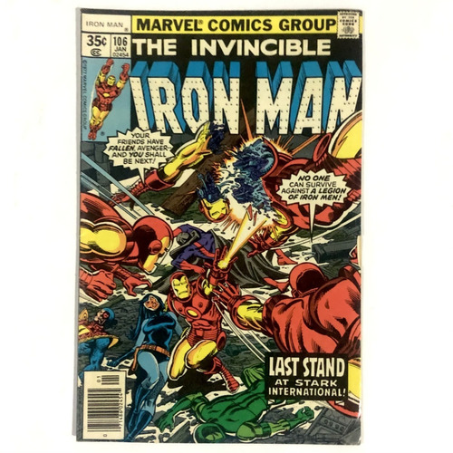The Invincible Iron Man #106 - Marvel Comics 1978 Inglés