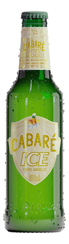 Bebida Mista Alcoólica Gaseificada Frutas Amarelas Cabaré Ice Garrafa 275ml