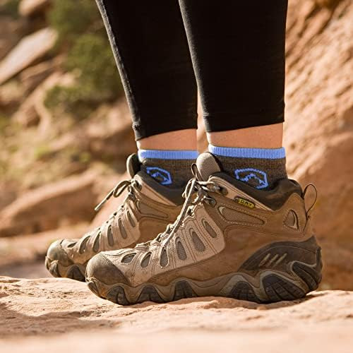 Cloudline Quarter Crew Trail Running Socks - Lana De Merino