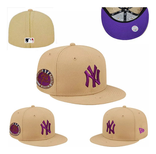Gorra Béisbol,5a Mlb Of N-york Yankees Of Bordado Lateral Xz