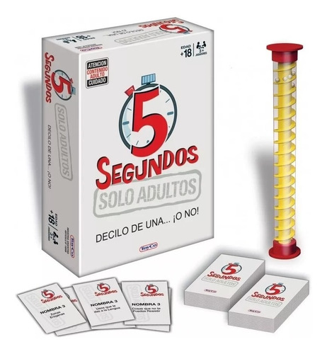 Juego De Mesa 5 Segundos Solo Adultos Toyco