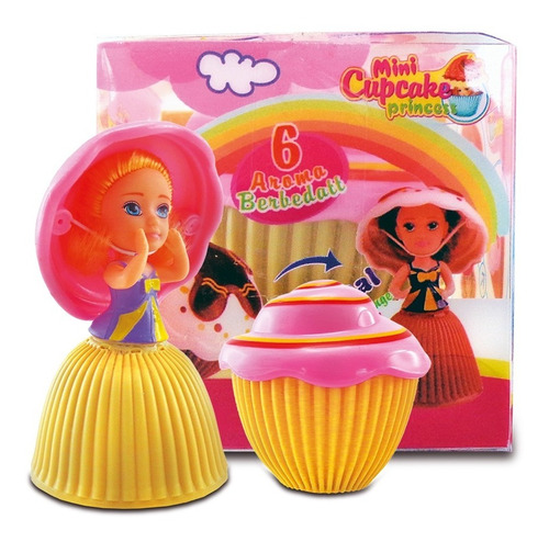 Muñeca Popcake Sorpresa Princesas Perfumadas Aromas Cuota
