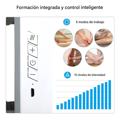 Masajeador Con Carga Mediante Usb 5 W Para Brazos Y Piernas Presoterapia Pie Pantorrilla Masajeador Alta Calidad Everest