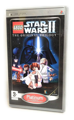Lego Star Wars 2 Original Trilogy Psp Midia Física C/ Manual (Usado)