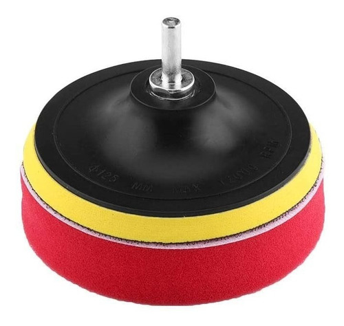 Imagen 1 de 7 de Base Respaldo Con Velcro De 5 PuLG. Cuerda 14m + Adaptador