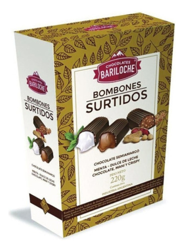 Chocolates Bariloche Bombones X 220g Premium - Riquísimos ! 