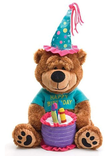 Gran  , Oso De Peluche Adorable Con Birthday Teddy Bear Nvd1