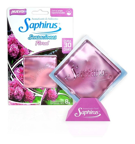 Aromatizante De Ambientes Saphirus Sensaciones X6 Unidades