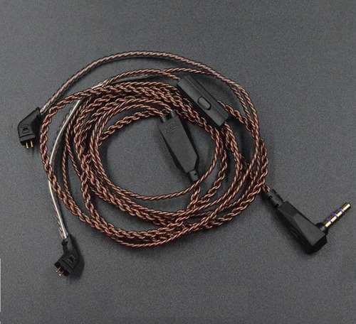 Imagem 2 de 5 de Cabo Original Kz Zst Zs10 Zsr Ed12 Es3 Es4 Com Microfone