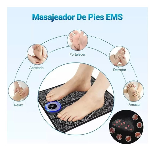 Masajeador De Pies Acupuntura Electroestimulacion