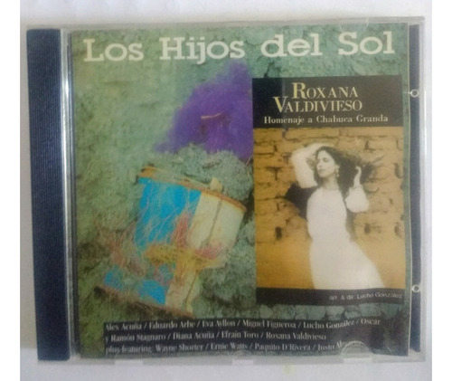 Los Hijos Del Sol Roxana Valdivieso Cd Original  