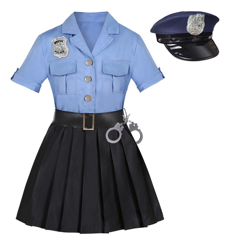 Doxrmuru Girls Oficial De Policía De La Policía Vestido Hall