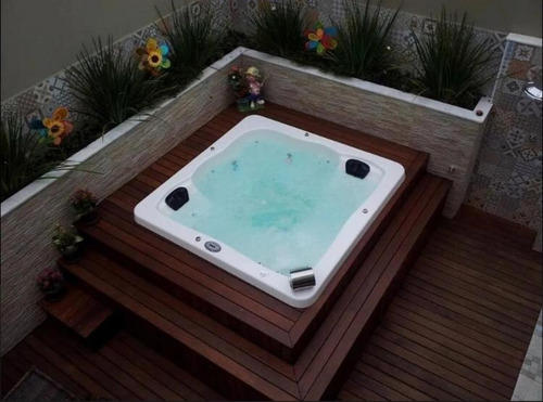 Spa Cabo Frio Hidromassagem Retangular 2.00x2.00 5 Pessoas