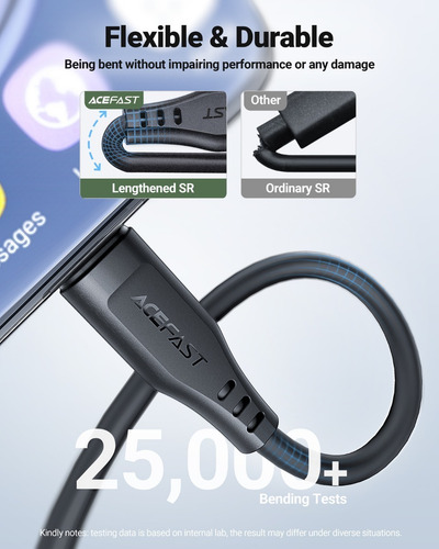 Cable Adaptador Usb-c A Auxiliar De Audio 3.5mm Acefast Color Negro