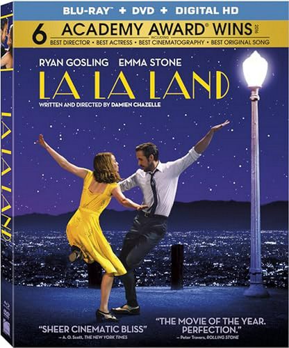 La La Land Blu-ray + Dvd + Digital Hd.