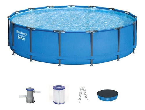 Piscina Estruturada Bestway Steel Pro Max 14.970 Litros+kit