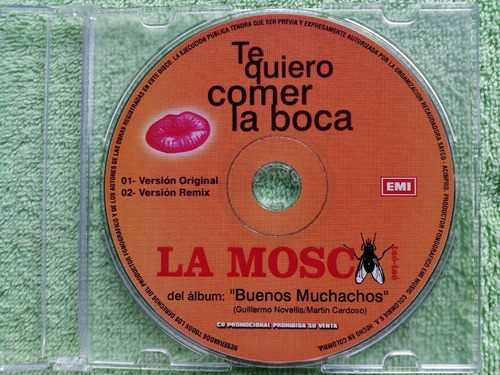 Eam Cd Single La Mosca Te Quiero Comer La Boca + Remix 2001