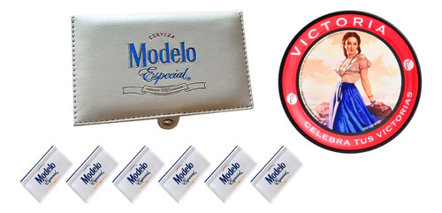 Domino Modelo Especial Blanco Libro Beige + Portavaso Gala 2