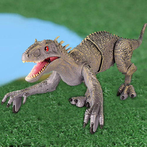Simulación Del Rugido De Un Dinosaurio Rc Velociraptor Con C
