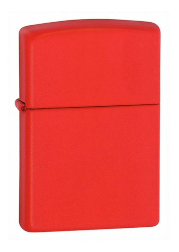 Encendedor Zippo Mod 233 Red Matte Grabado En El Acto