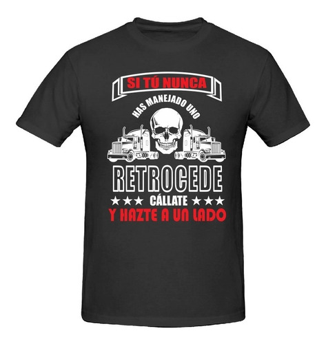 Playera Mod Tráilero Leyenda Estampado Reflejante