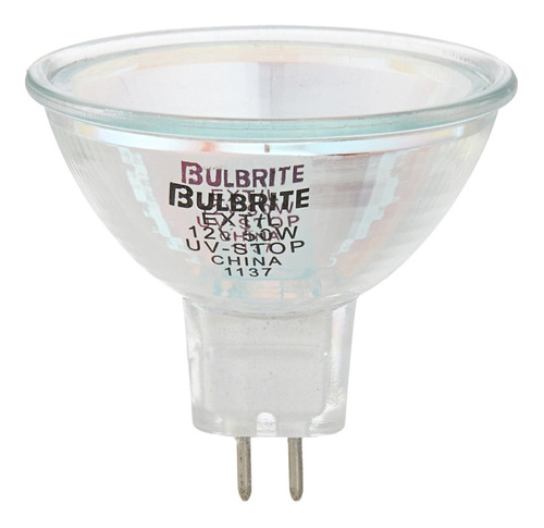 Bulbrite Ext L 50-watt 12-volt Foco Halogeno Mr16 Bi-pin 