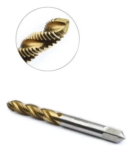 Taraud M6 X 1,0 HSS DIN 223 Filetage à Gauche - 1 Fil - Acier Rapide