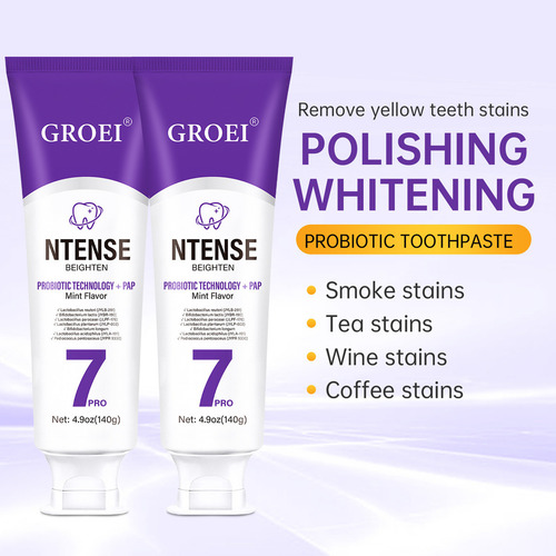 Pasta De Dientes Sp-7 Probiotics Bright White, Fresh Breath,