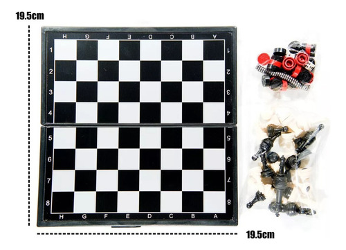 Juego De Ajedrez Magnético 3 En 1 Para Niños - Juego De Mesa