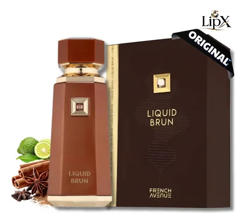 Perfume Árabe Liquid Brun French Avenue Masculino 100ml