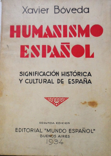 Humanismo Español Xavier Boveda