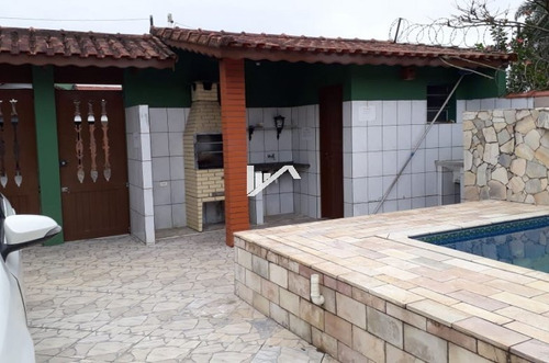 Imagem 5 de 14 de Casa No Gaivota Com Piscina E 03 Quartos Em Itanhaém