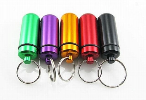Imagen 4 de 6 de 3 Pastillero Gadgets Hermeticos Llaveros Camping Impermeable