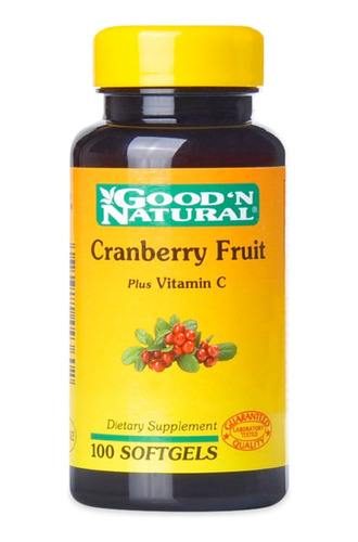 Cranberry Fruit Plus Vitamin Good Natural X 100 Capsulas