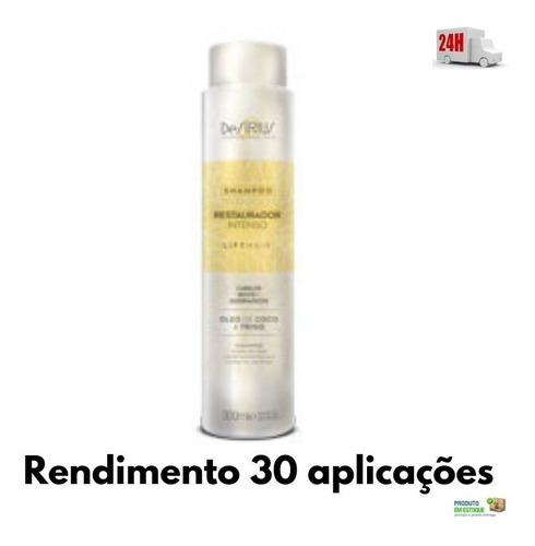 Shampoo Restaurador 300ml De Sírius Envio Imediato