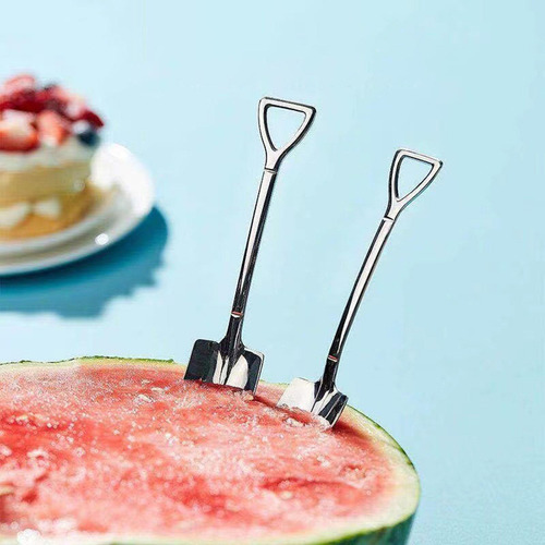 5 Cucharas De Pala, Cucharas De Postre, Cucharas De 8 Piezas