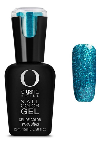 Color Gel Esmalte Uñas By Organic Nails Color Fairy Blue