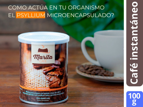 Café Marita 3.0 Clásico Lata 100g Dietético Adelgaza