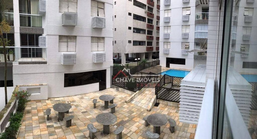 Imagem 1 de 14 de Apartamento Com 2 Dormitórios Em Condomínio Fechado Com Lazer, Por R$ 550.000 - Aparecida - Santos/sp - Ap1631