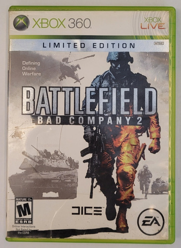 Jogo Battlefiel Bad Company 2 - Xbox 360: Fisico/usado