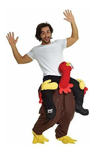 Disfraz Para Hombre Morphcostumes Disfraz De Pavo A Cuestas 