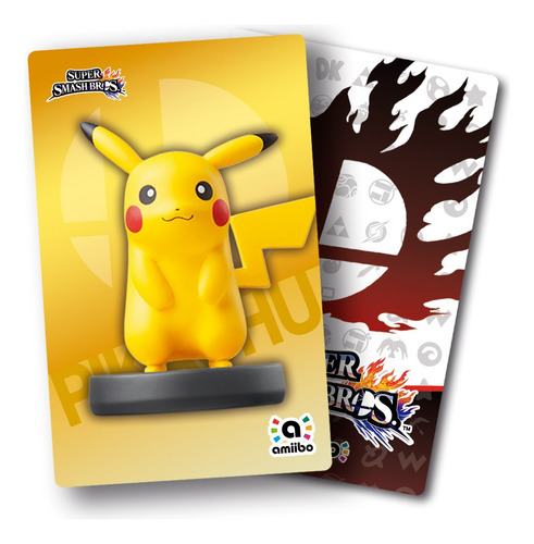 Tarjeta Nfc Pikachu Smash Pokémon Amiibo