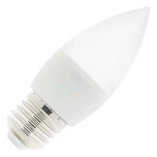 Lampara / Bombita Led Vela Luz Fria Pase E27 5w I Nido