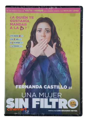 Una Mujer Sin Filtro Fernanda Castillo Pelicula Dvd