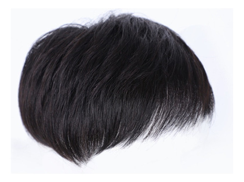 Hombres Pelucas De Pelo Corto Peluquín Sistema De Reemplazo