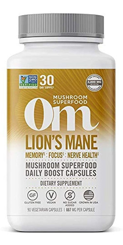 Om Organic Sushroom Nutrition - Suplemento Vitamínico