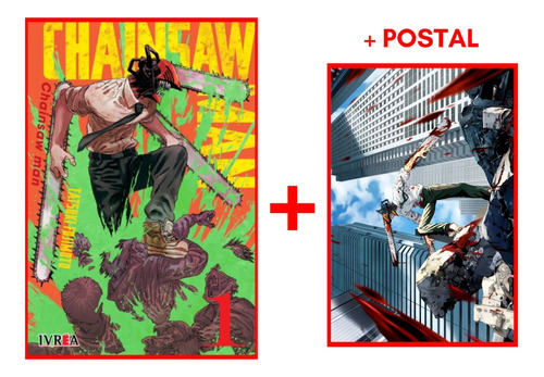 Chainsawman Elegí Tu Tomo  - Manga - Ivrea (todos Los Tomos)