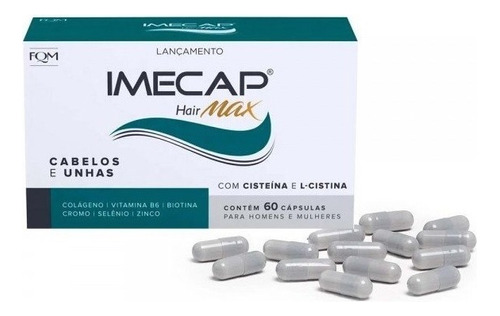 Imecap Hair Max Caixa 60 Capsulas 